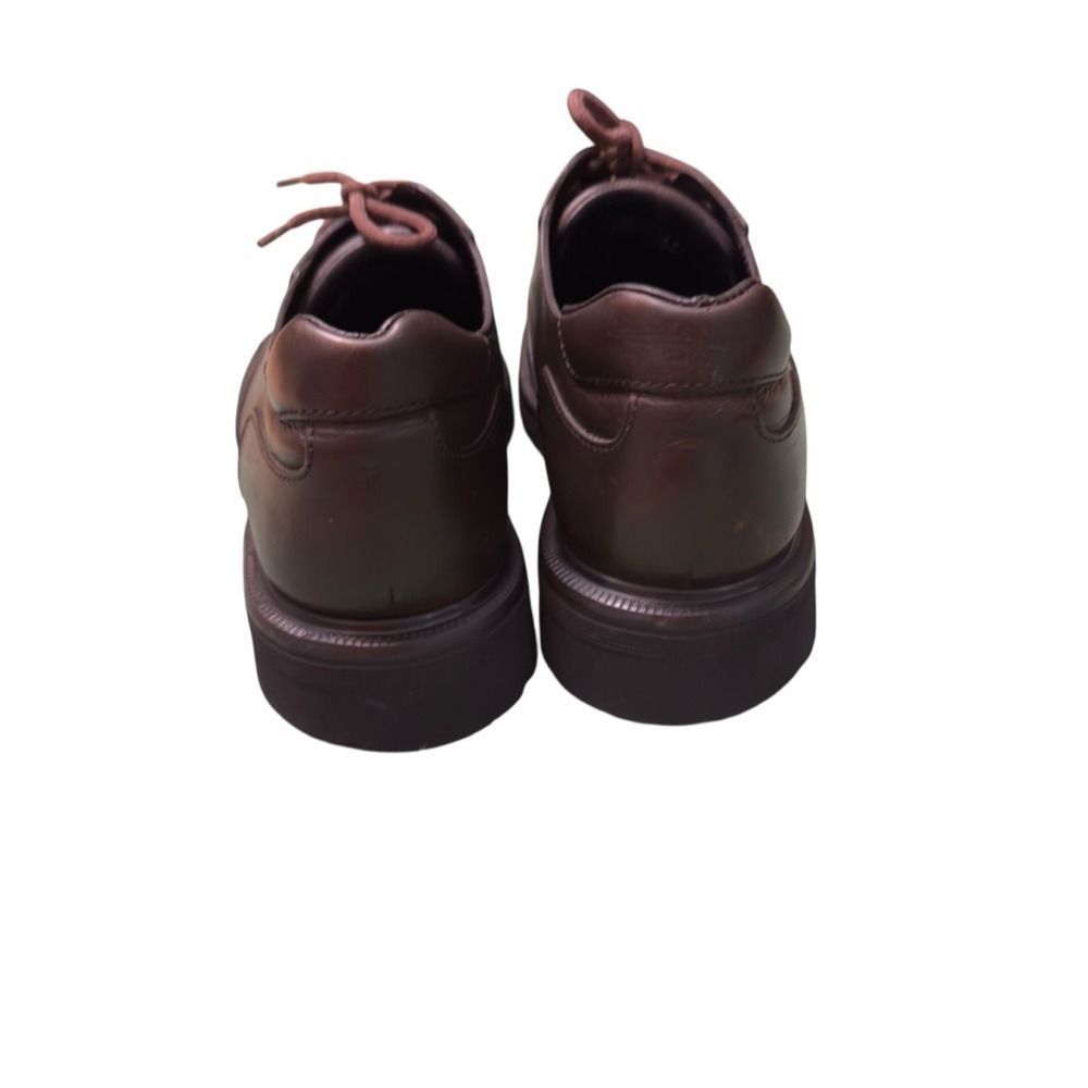 Dr Martens Brown Leather Moc Toe Oxford Shoes Men's 11 Lace Up AirWair Classic - Picture 14 of 14